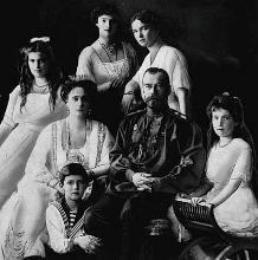 Familienfoto der Romanovs